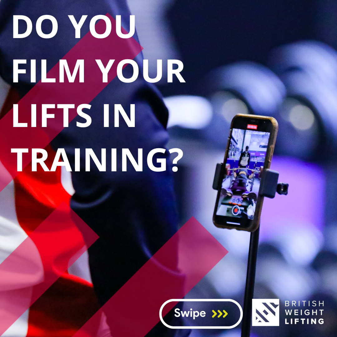 Good or bad? Filming your lifts in training